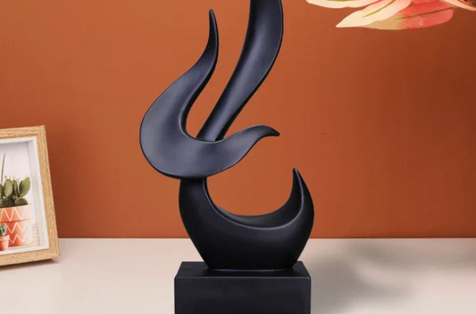 Home Decorative Sculpture Modern Resin